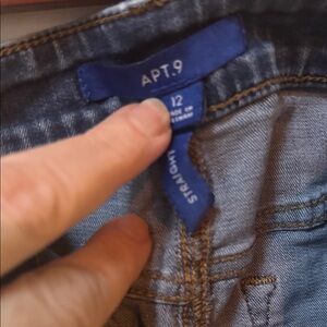 Apt. 9 Denim Straight Leg Pants